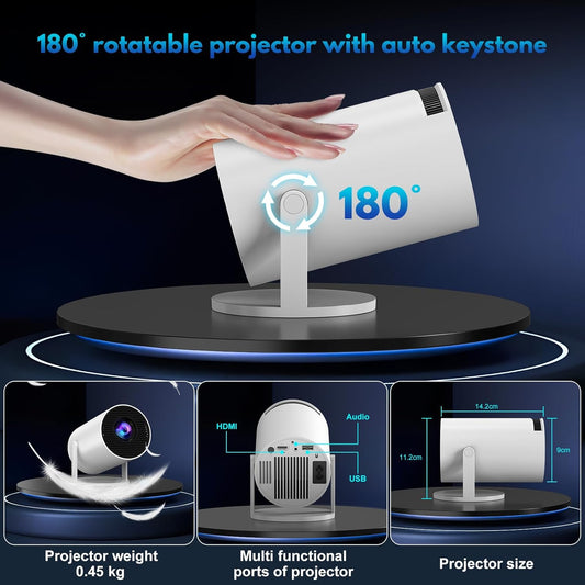 Ultra-Clear Smart Home Projector
