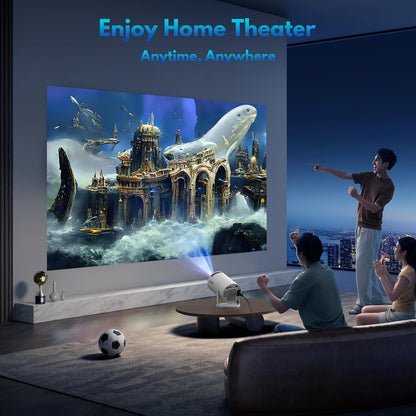 Ultra-Clear Smart Home Projector