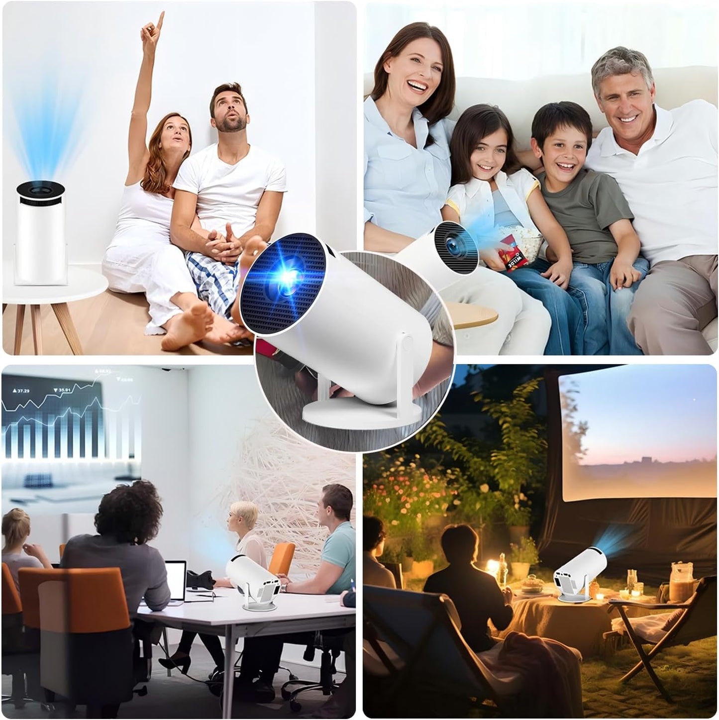 Ultra-Clear Smart Home Projector