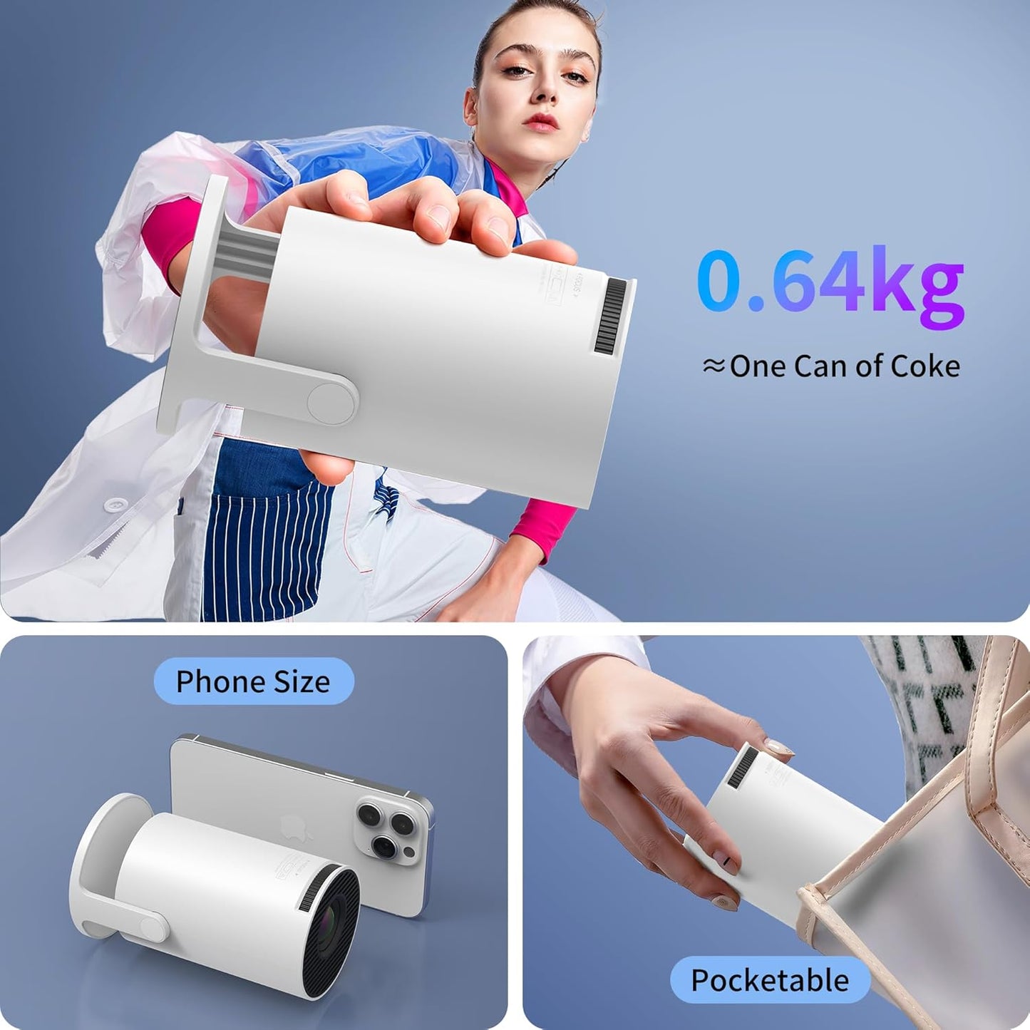 Ultra-Clear Smart Home Projector